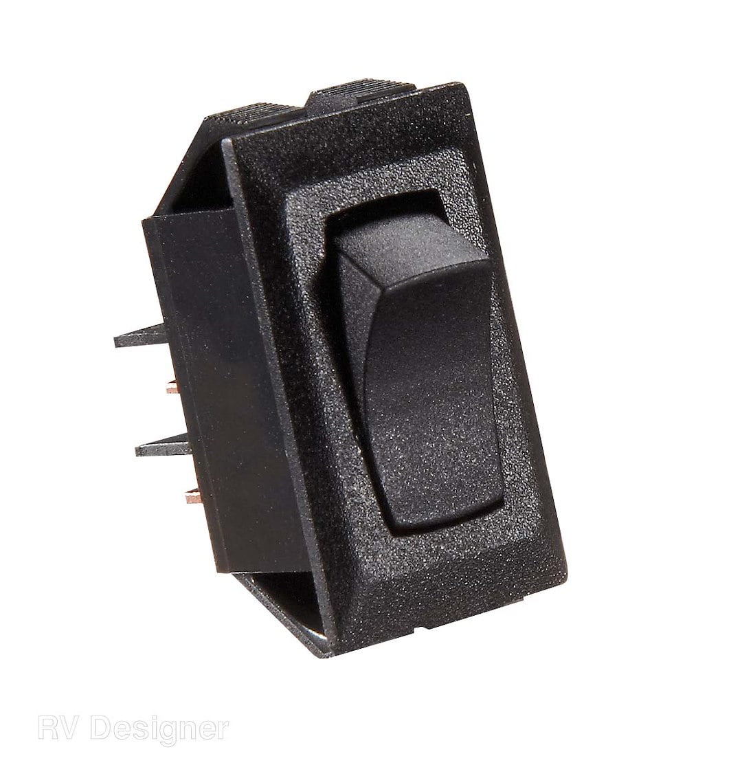 10A Mom/On/Off Switch Bla