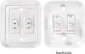Wallplateswitch White Double 3