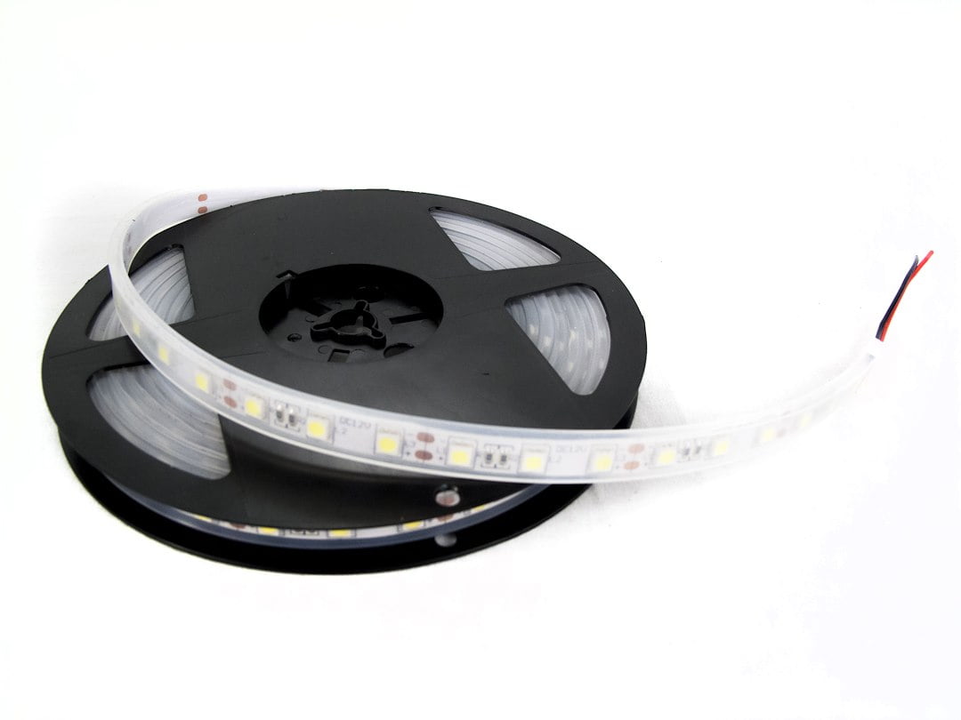 Red 9' Flexible Strip Light W/ Clea