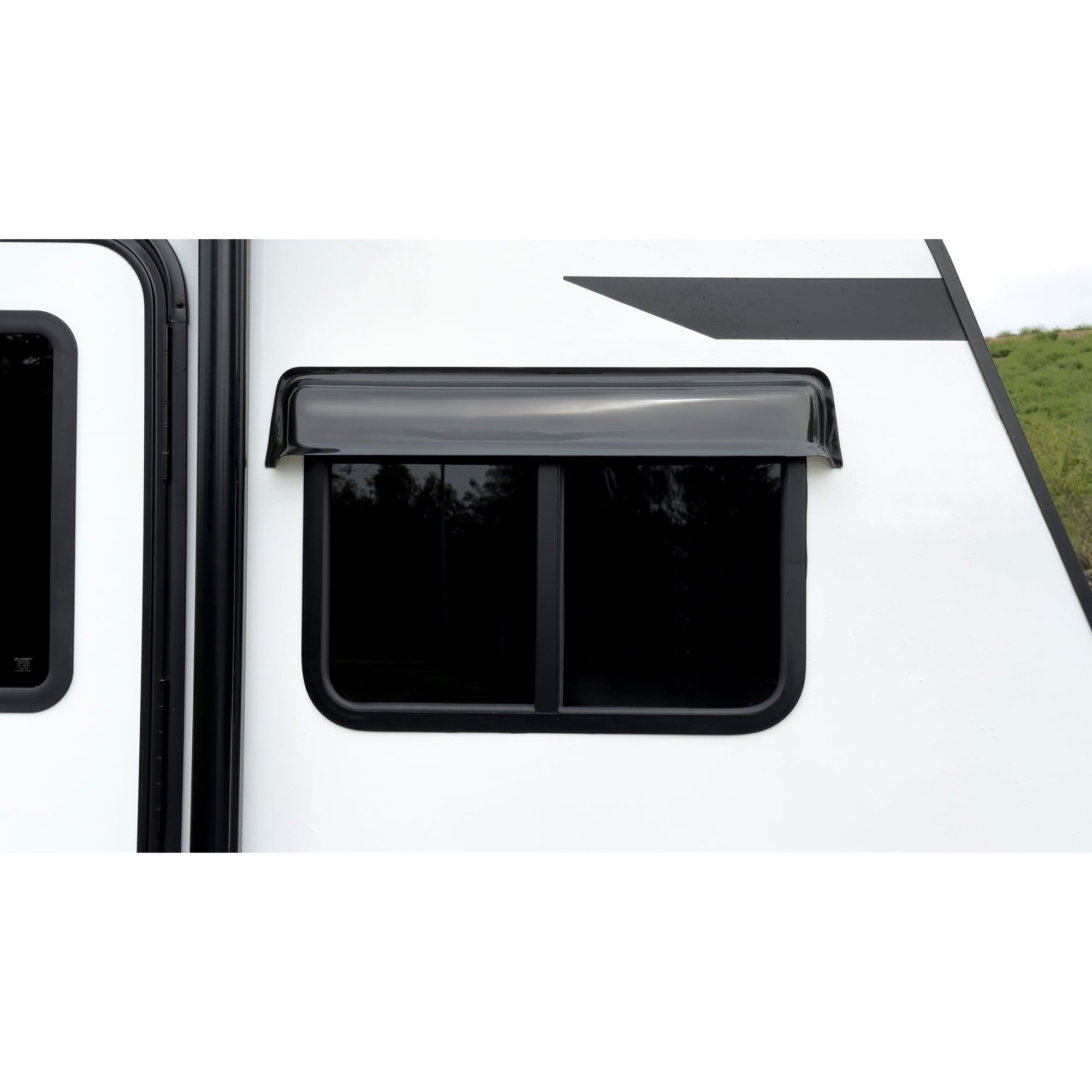 RV Window Deflector and Sun Visor