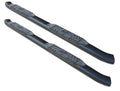 5' Curved Black Oval Step Bars