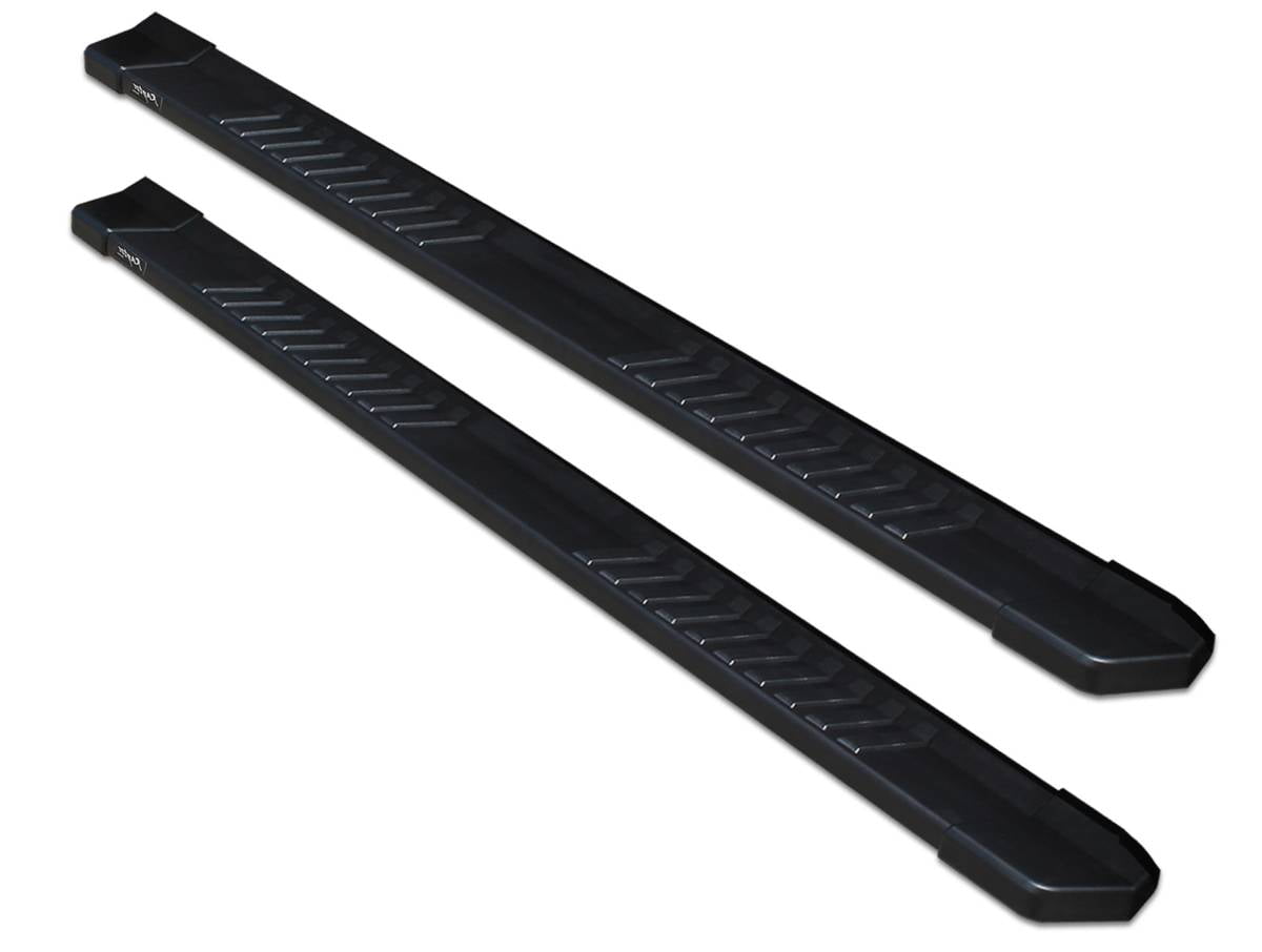 6' Black Aluminum Running Boards