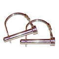 2PK Safety Pins W/Clasp