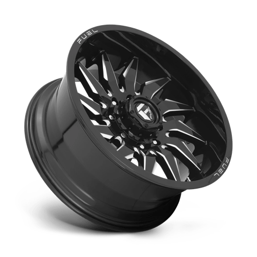 Fuel 1PC D744 SABER 24X12 6X135 87.1 NBL -44MM
