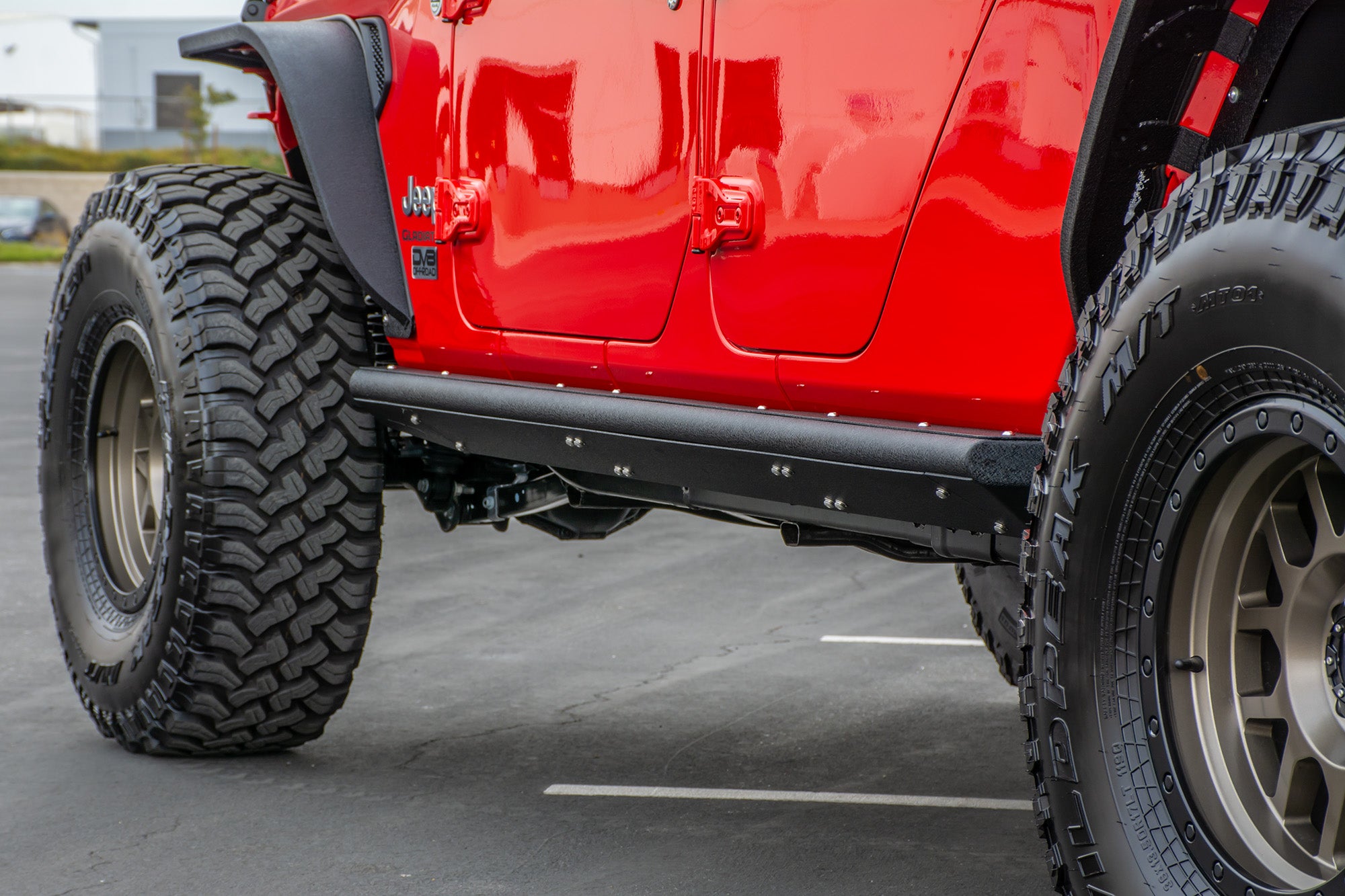 Jeep Gladiator JT Rock Sliders With Step