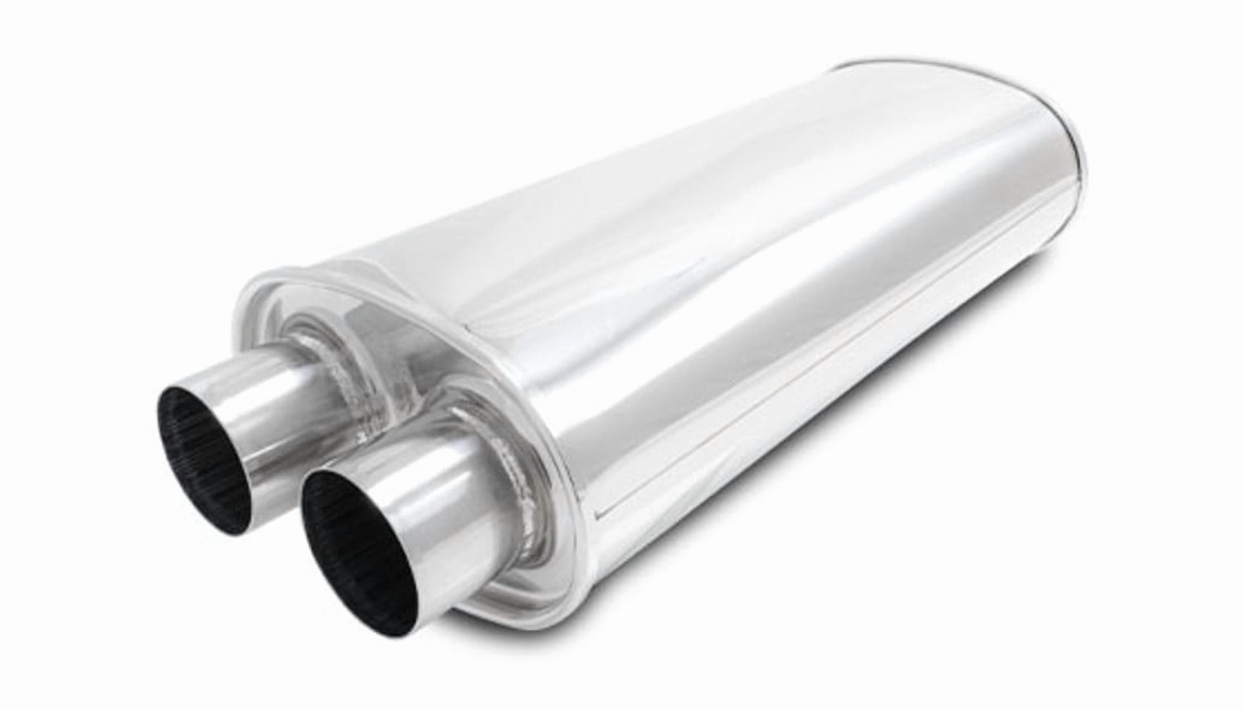Streetpower Oval Muffler  2.50' Inl