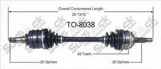 New Cv Axle