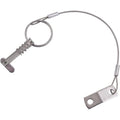 Stainless Toggle Pin/Lanyard -