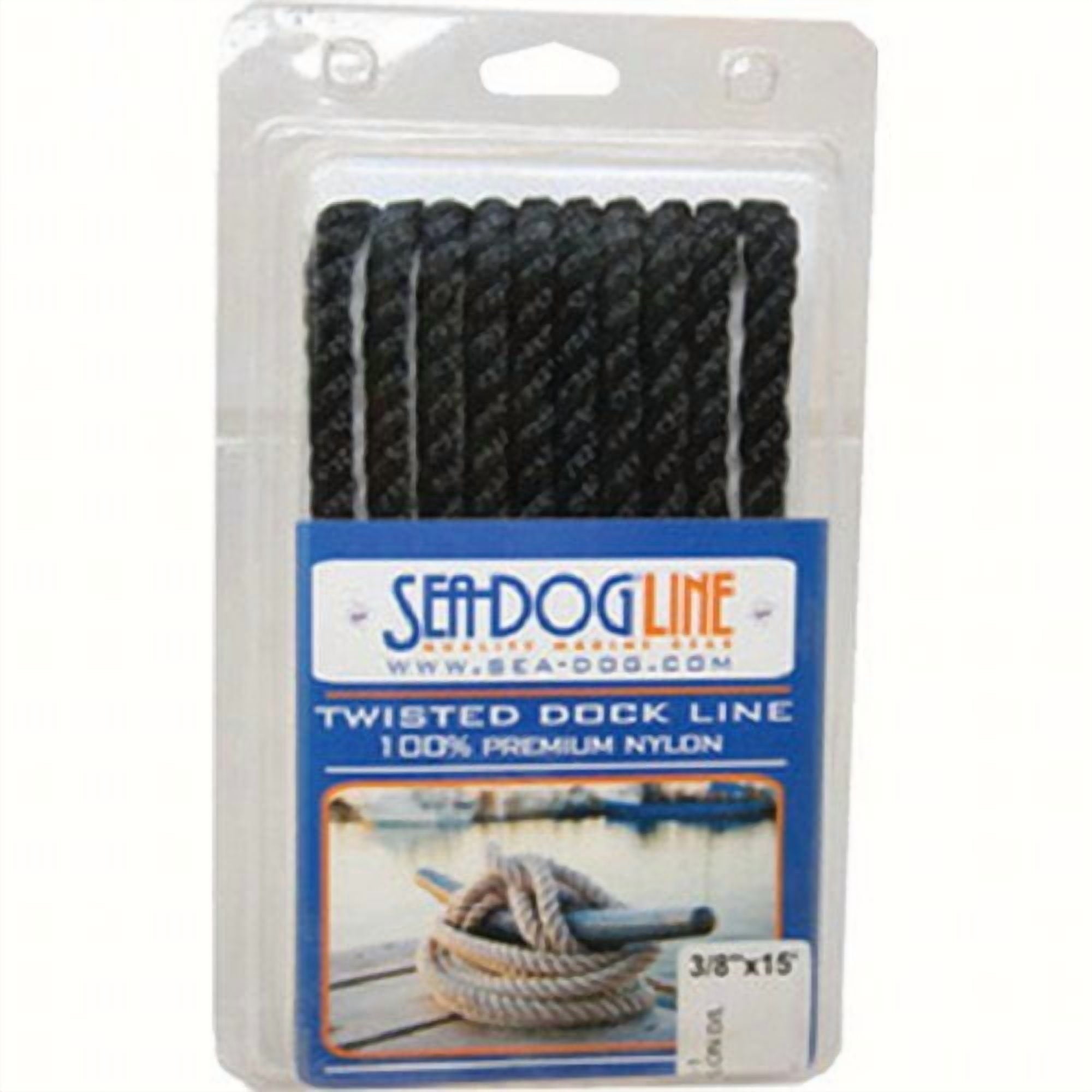 Twisted Nylon Dock Line 3/8' X