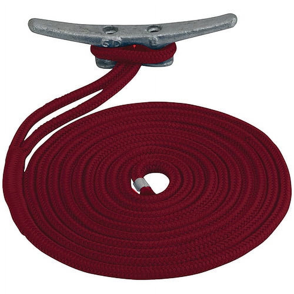 Dock Line Braid 3/8 X 20 Red