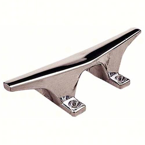 Sea Dog 4-Hole Cleat, 6", Chrome-Plated