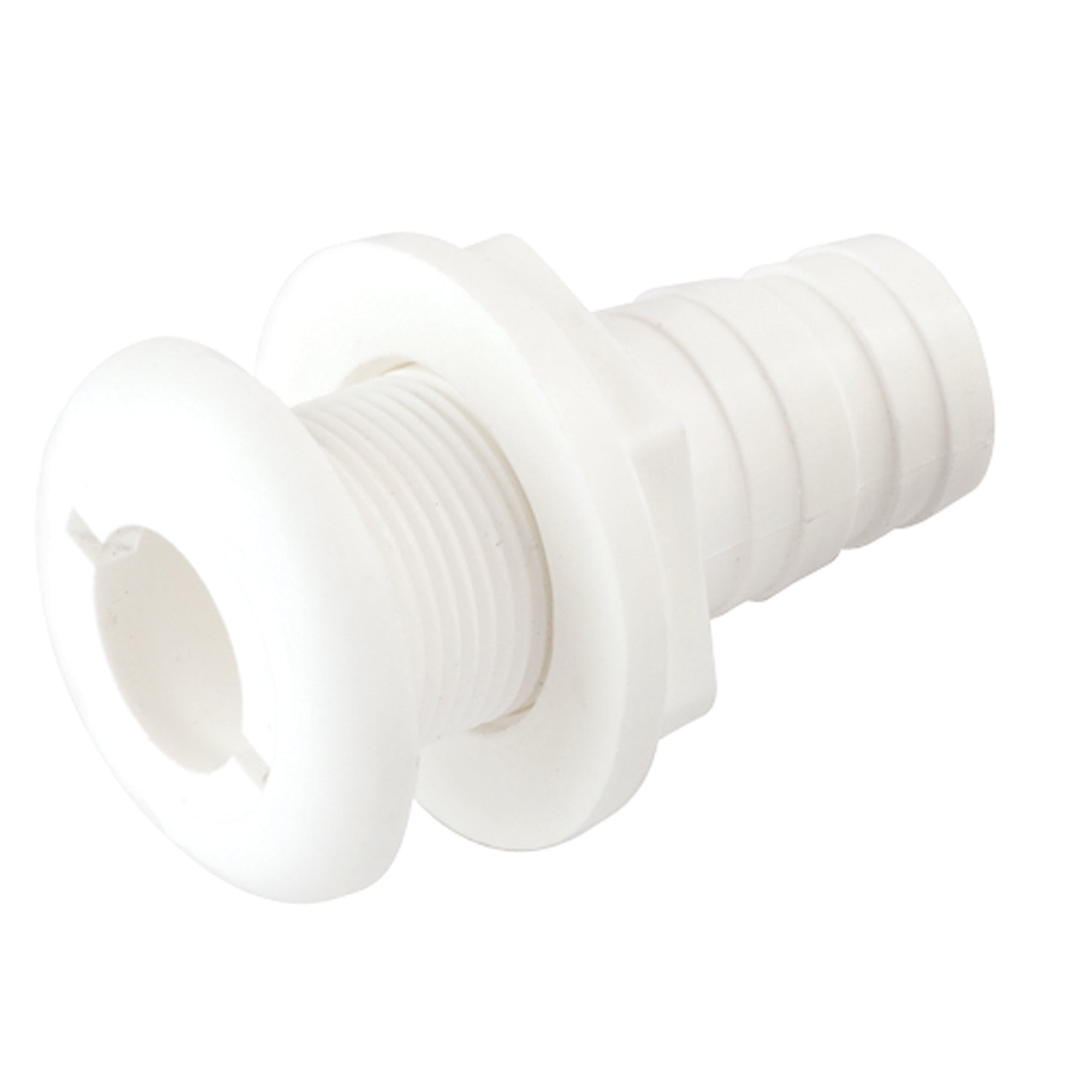 Polypropylene Thru-Hull White