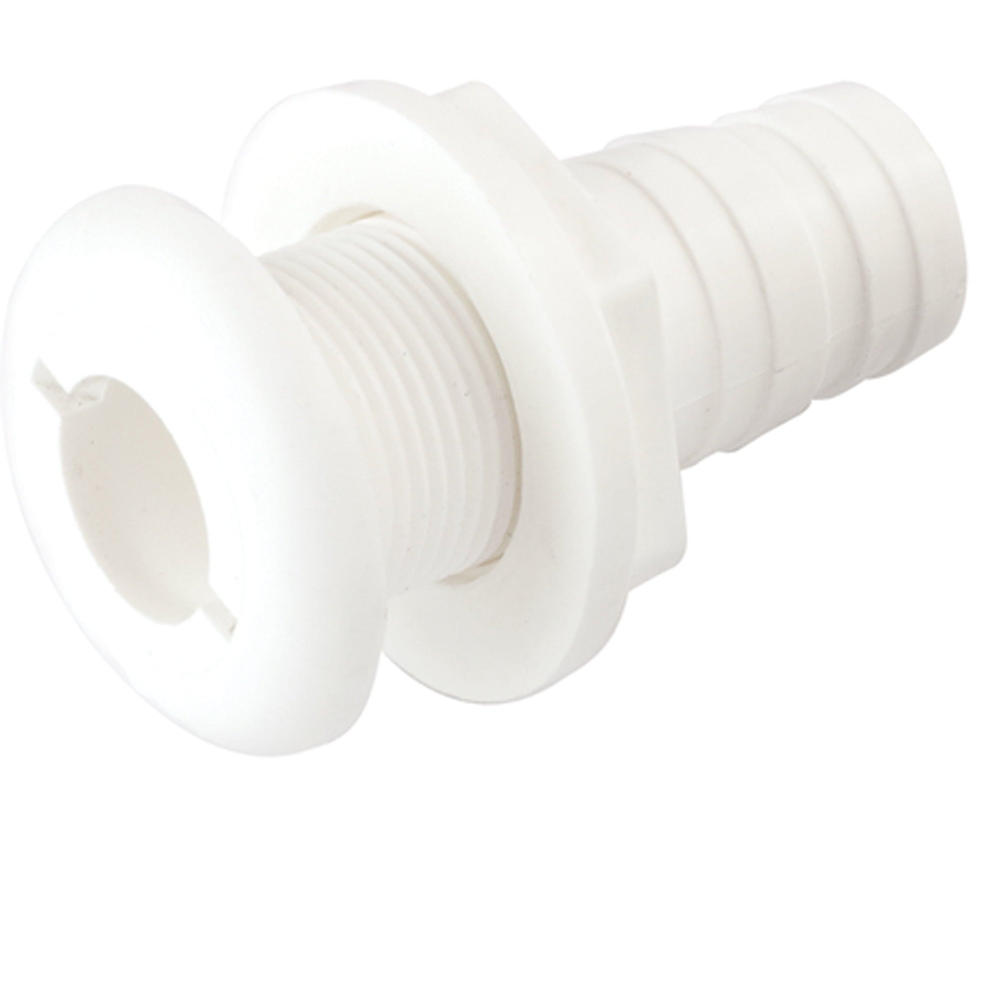 Polypropylene Thru-Hull White