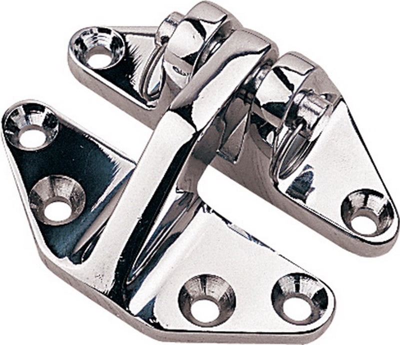 Hatch Hinge Chrome Brass