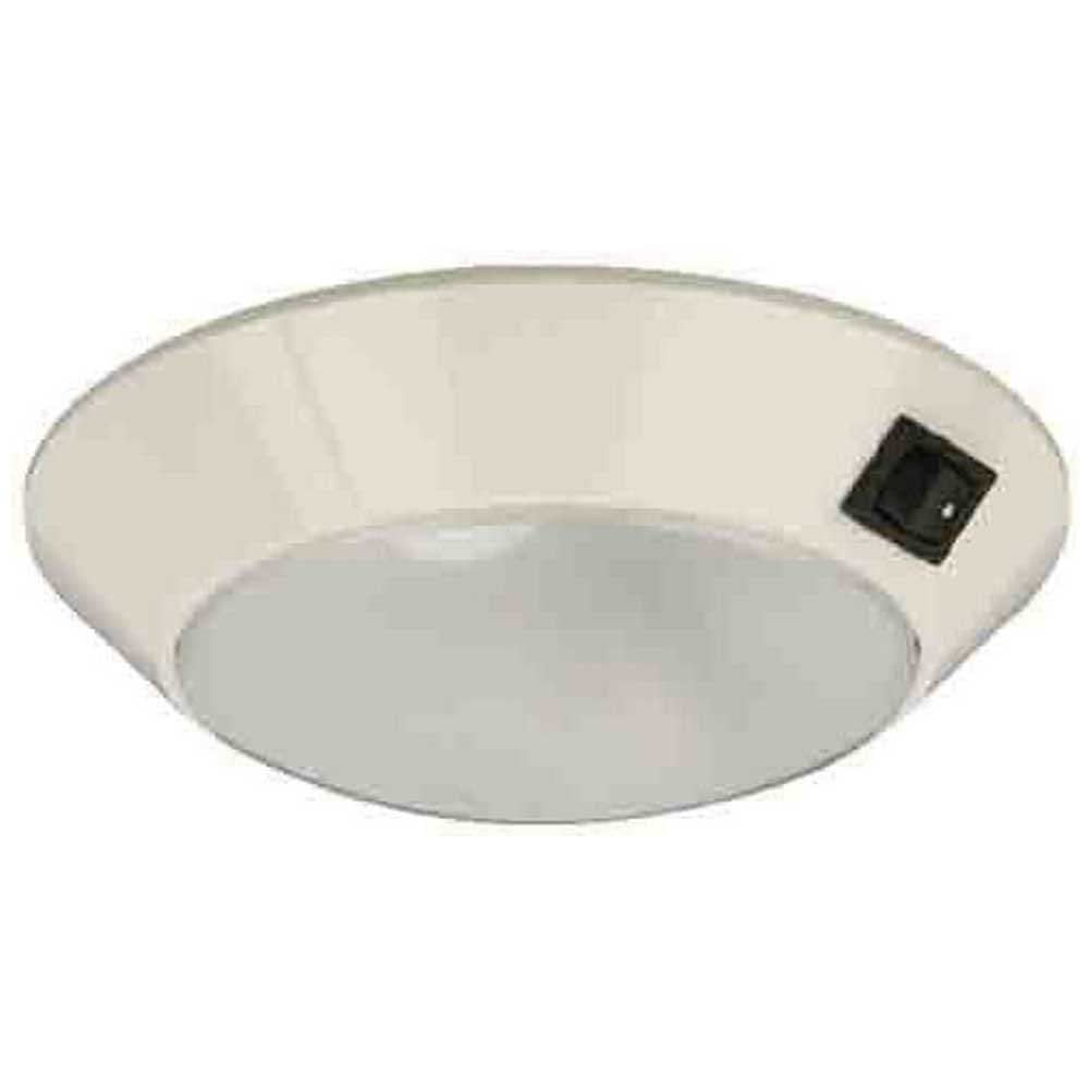 White Led Dome Light 6"