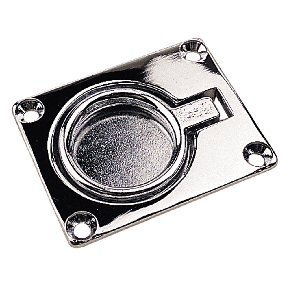 Ring Pull 2-1/2" X 2" Chrome