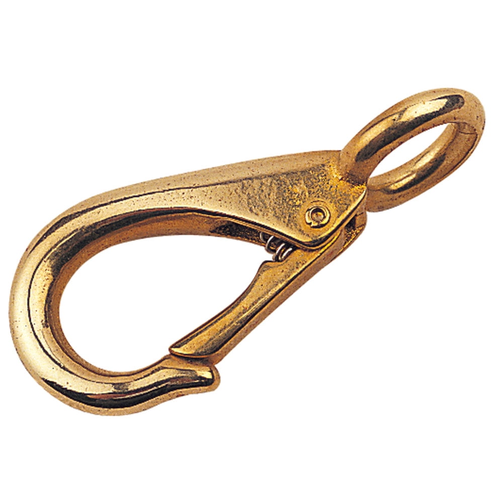 Swivel Eye Boat Snap Bronze 4-1/2