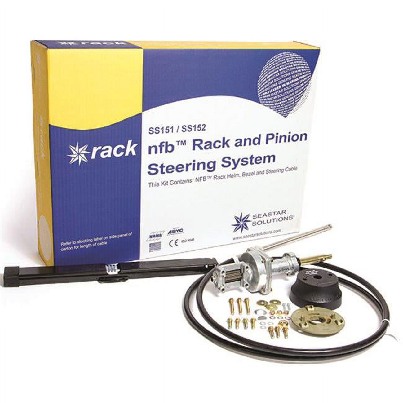 Steering Kit Back Mount Rack Nfb Sgl 19