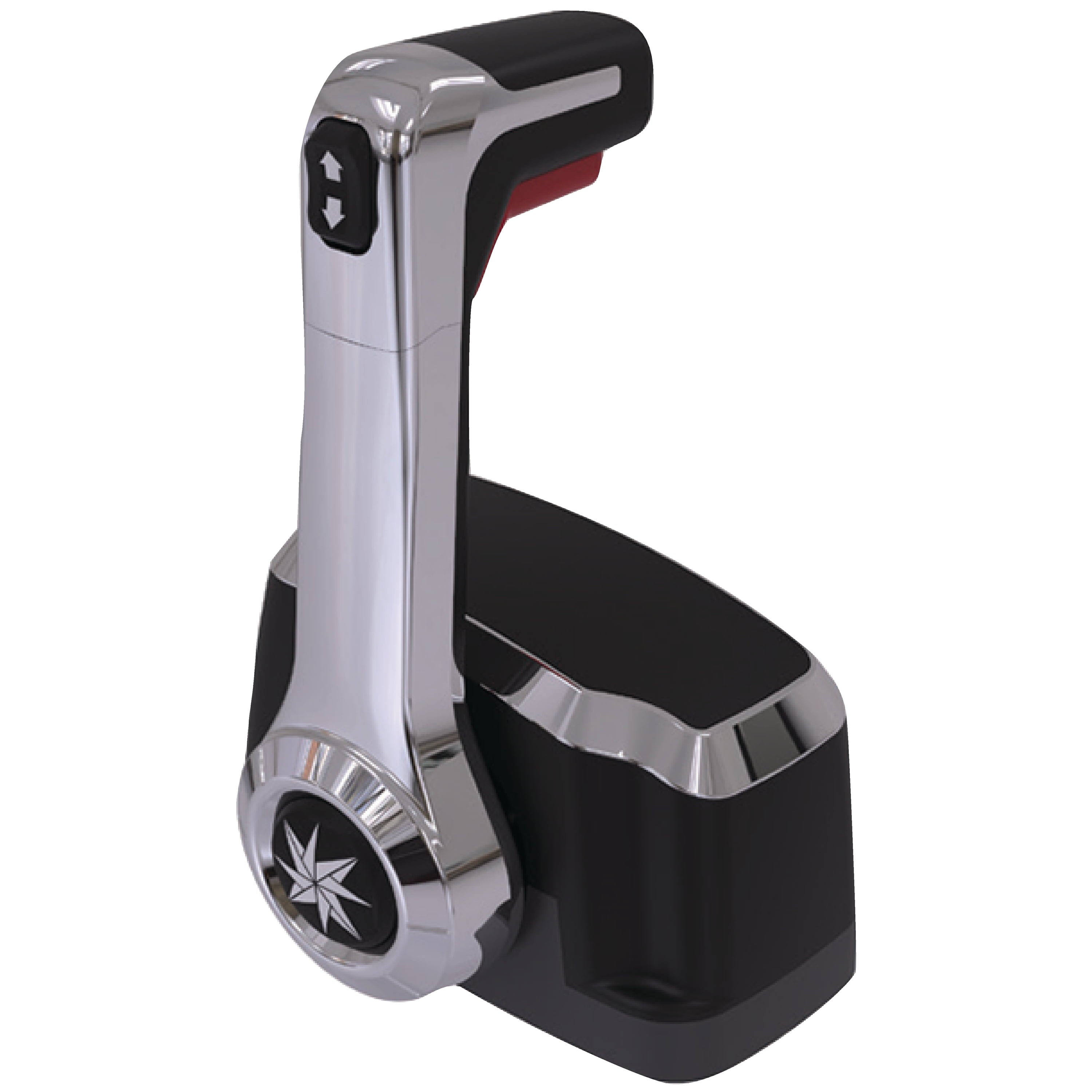 Xtreme Top Mount Control, Chrome, Neutral Interlock, trim switch