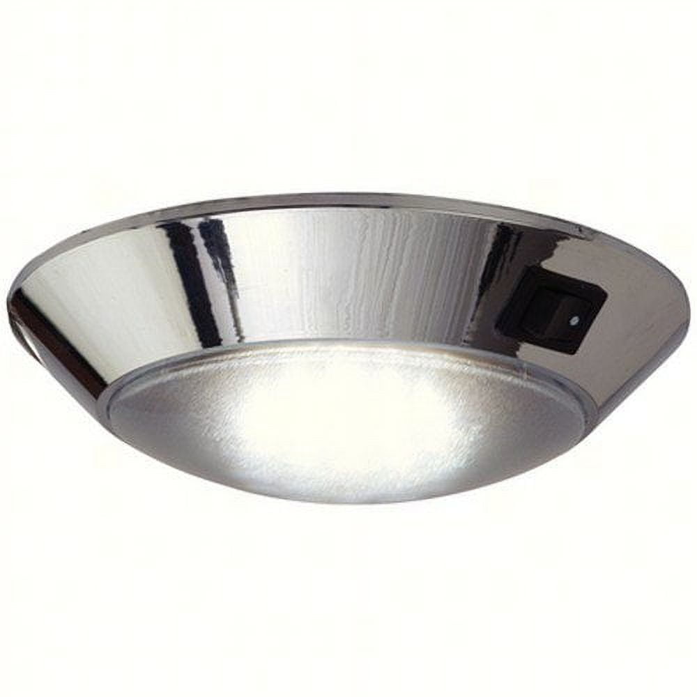 Chrome Led Dome Light 6"