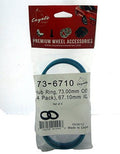 Hub Ring  73MM OD  4 Pack