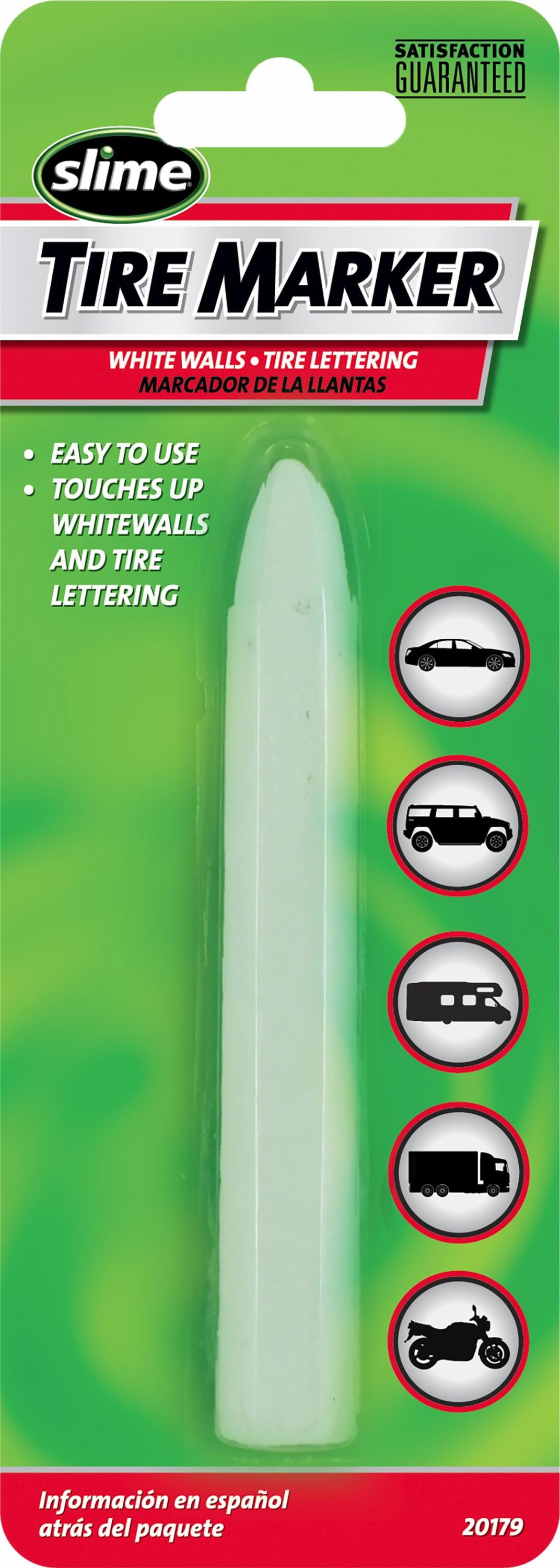 Crayon Tire Marking White