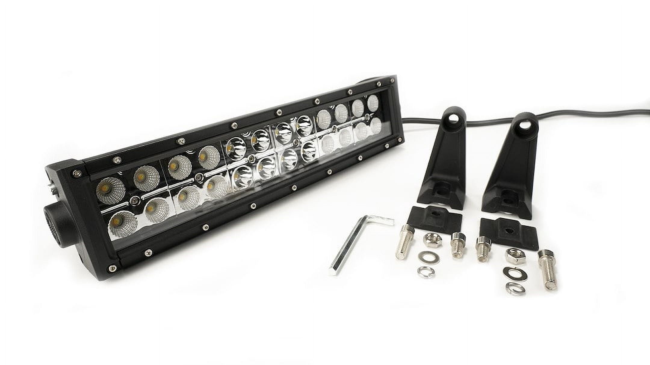 12' Amber/White LED Light Bar  Dbl