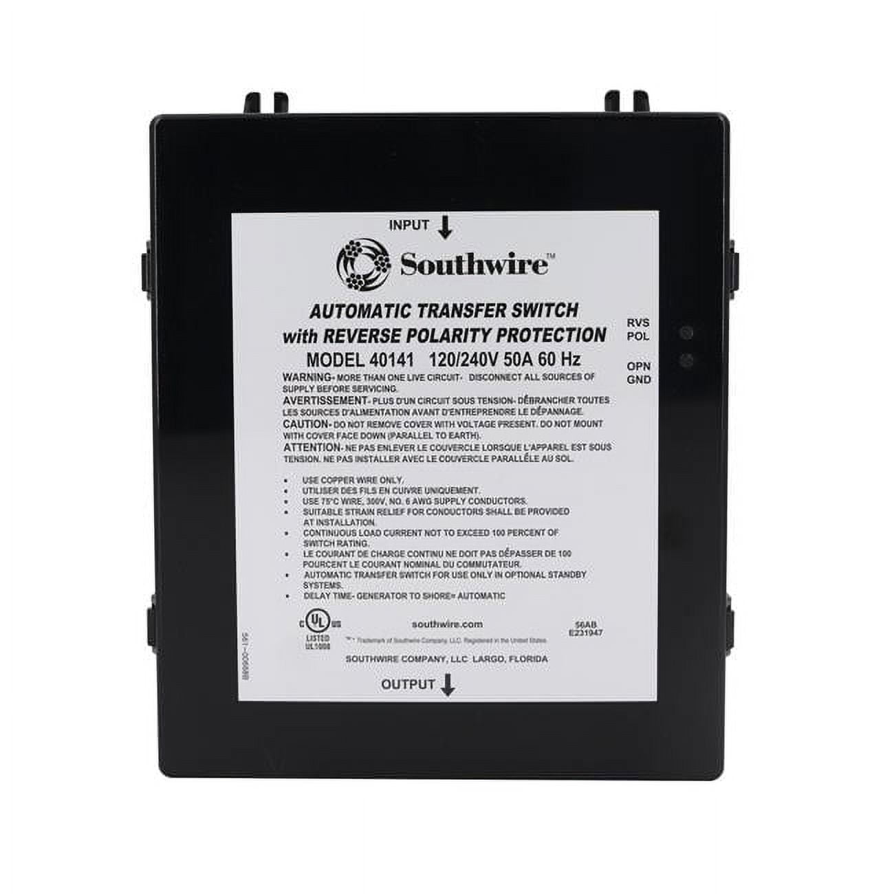 50A Reverse Polarity Transfer Switc