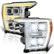 Ford F150 White and Amber Dual Colo