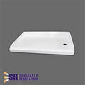 Shower Pan 24 X 36 White