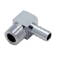 Fuel Ftg 3/8'NPT90DEG Chr