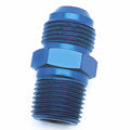 -4AN X1/8NPTF Blu ST Fl to Pipe Adp