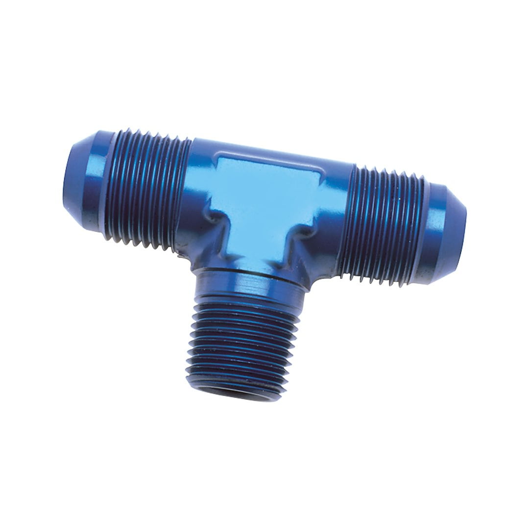 -4ANX1/8 Nptf Blk Flar to Pipe Tee