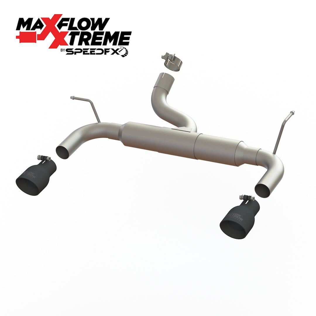 Axle-Back Exhaust System Jeep Jk