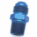 -4AN X1/4NPTF Blu ST Fl to Pipe Adp