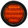 4' Round; Amber