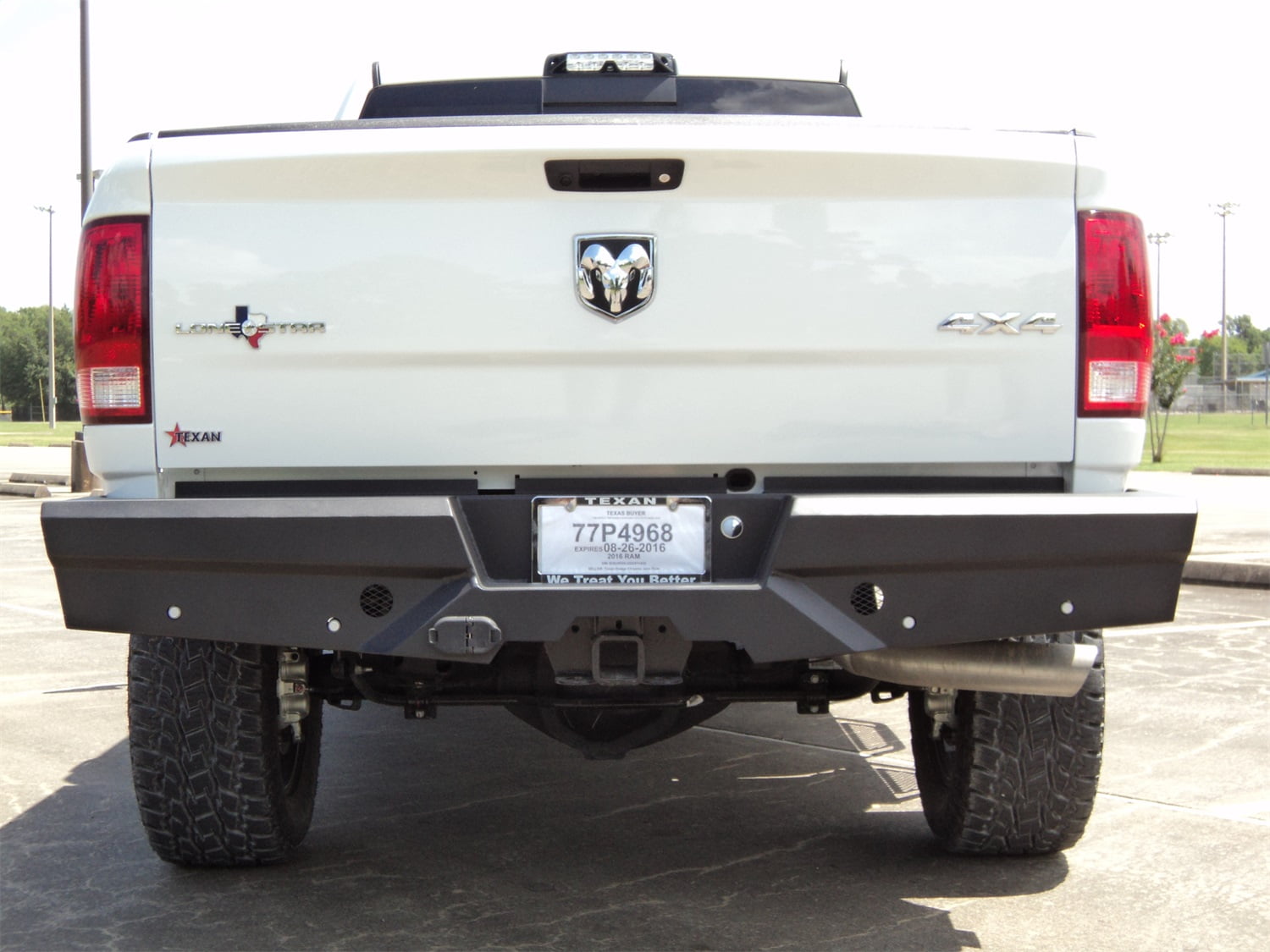 HD Elevation Rear Bumper Fine Textu