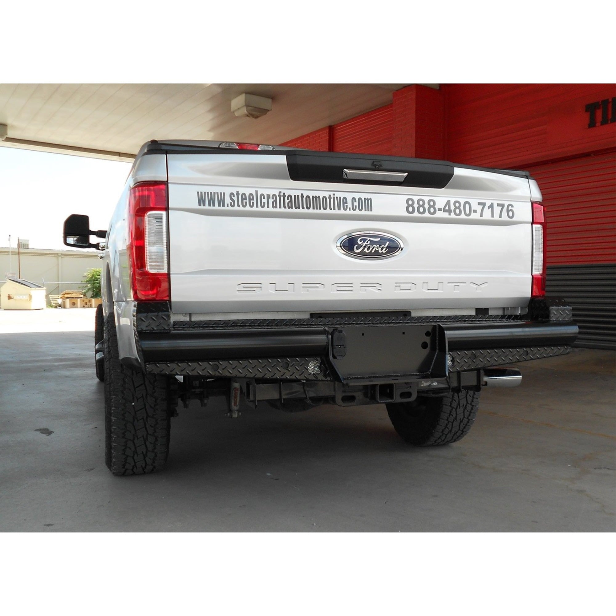 HD Rear Bumper Replacements Black