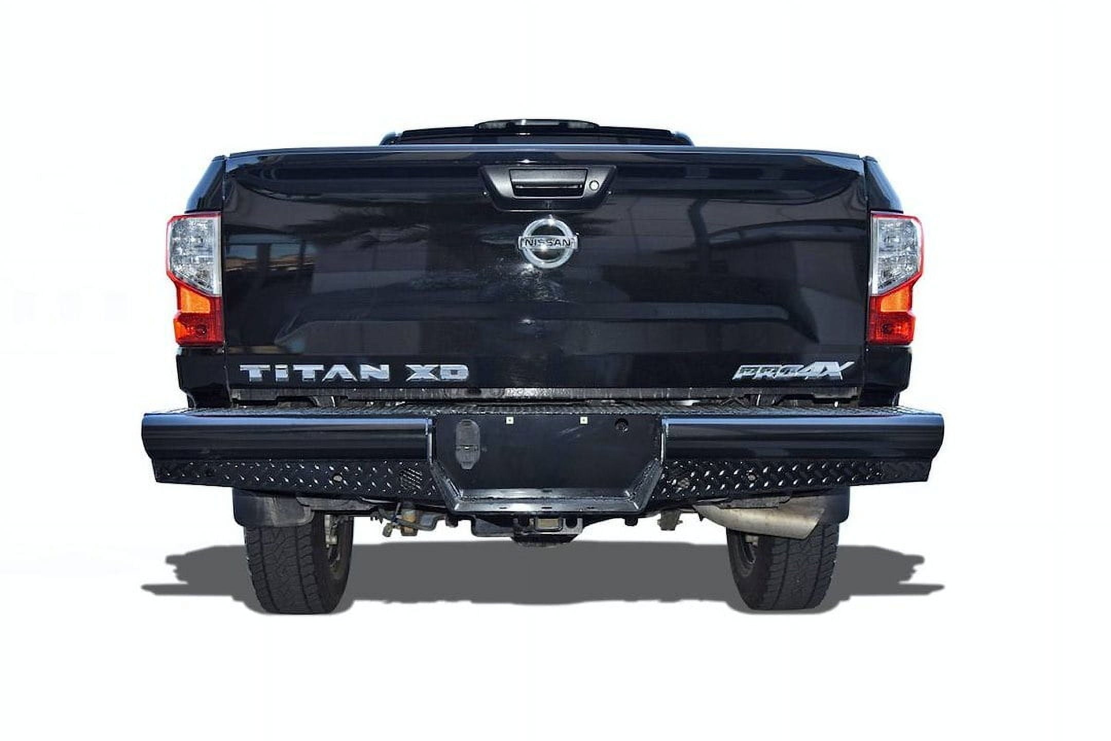 HD Rear Bumper Replacements Black