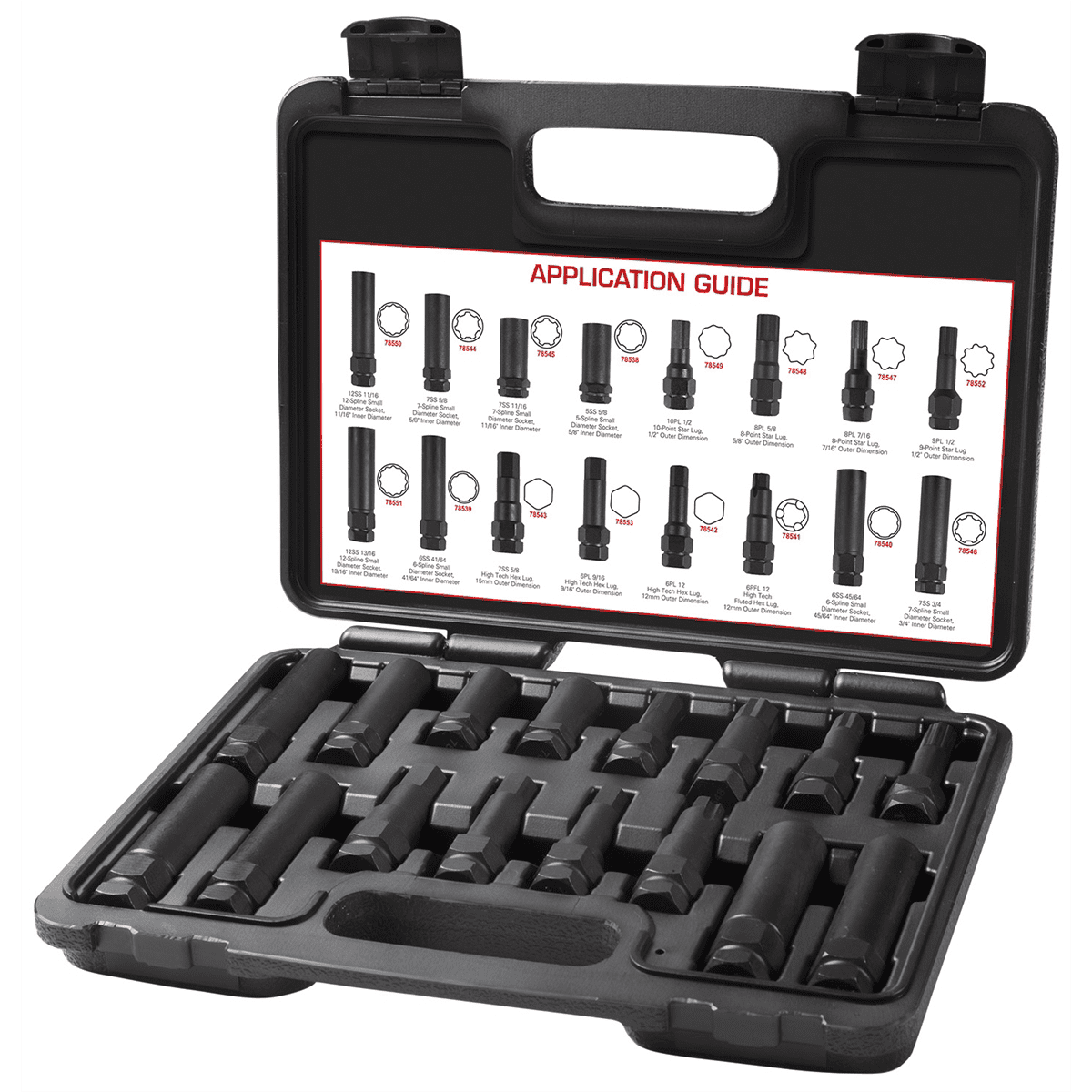 Tools Kits 16-PIECE Locking Lug Nut