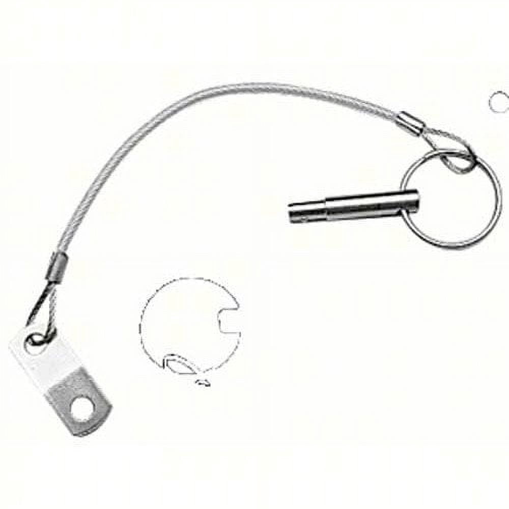 S.S. Stepped Release Pin W/Lanyard