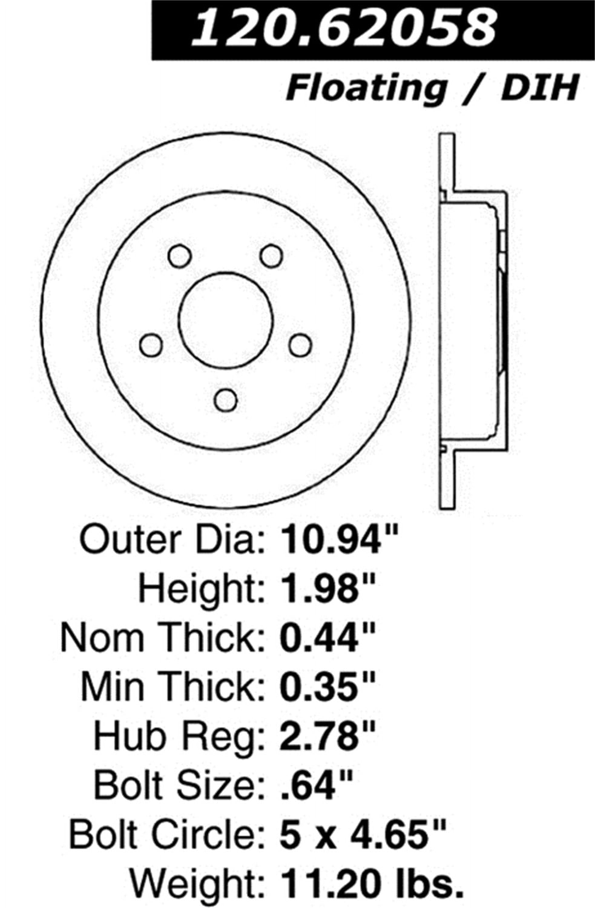 Cross Drilled Rotor