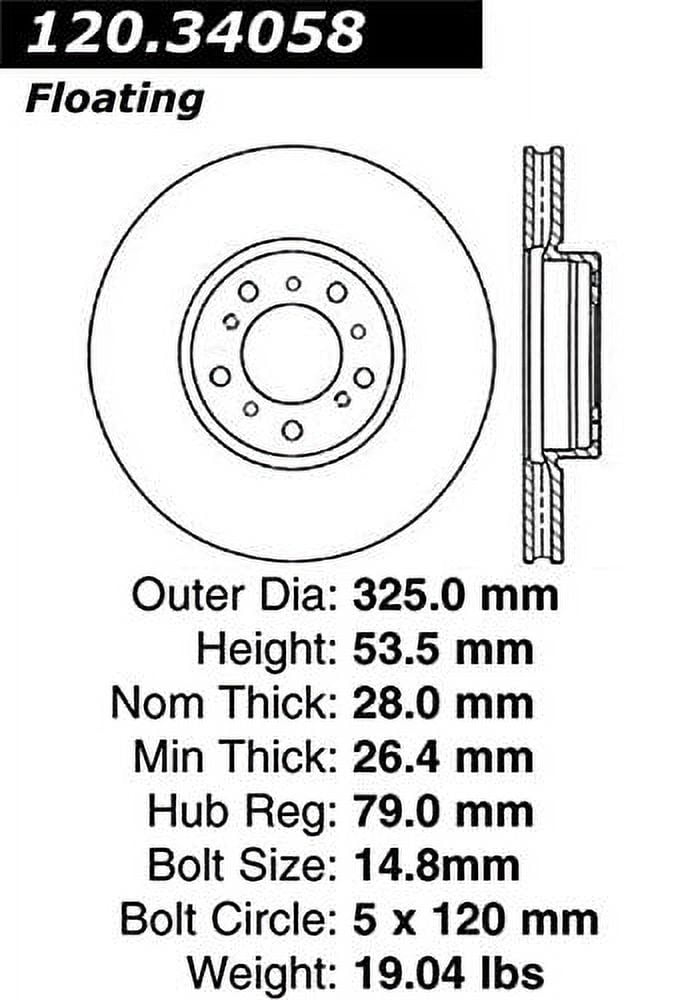 Cross Drilled Rotr