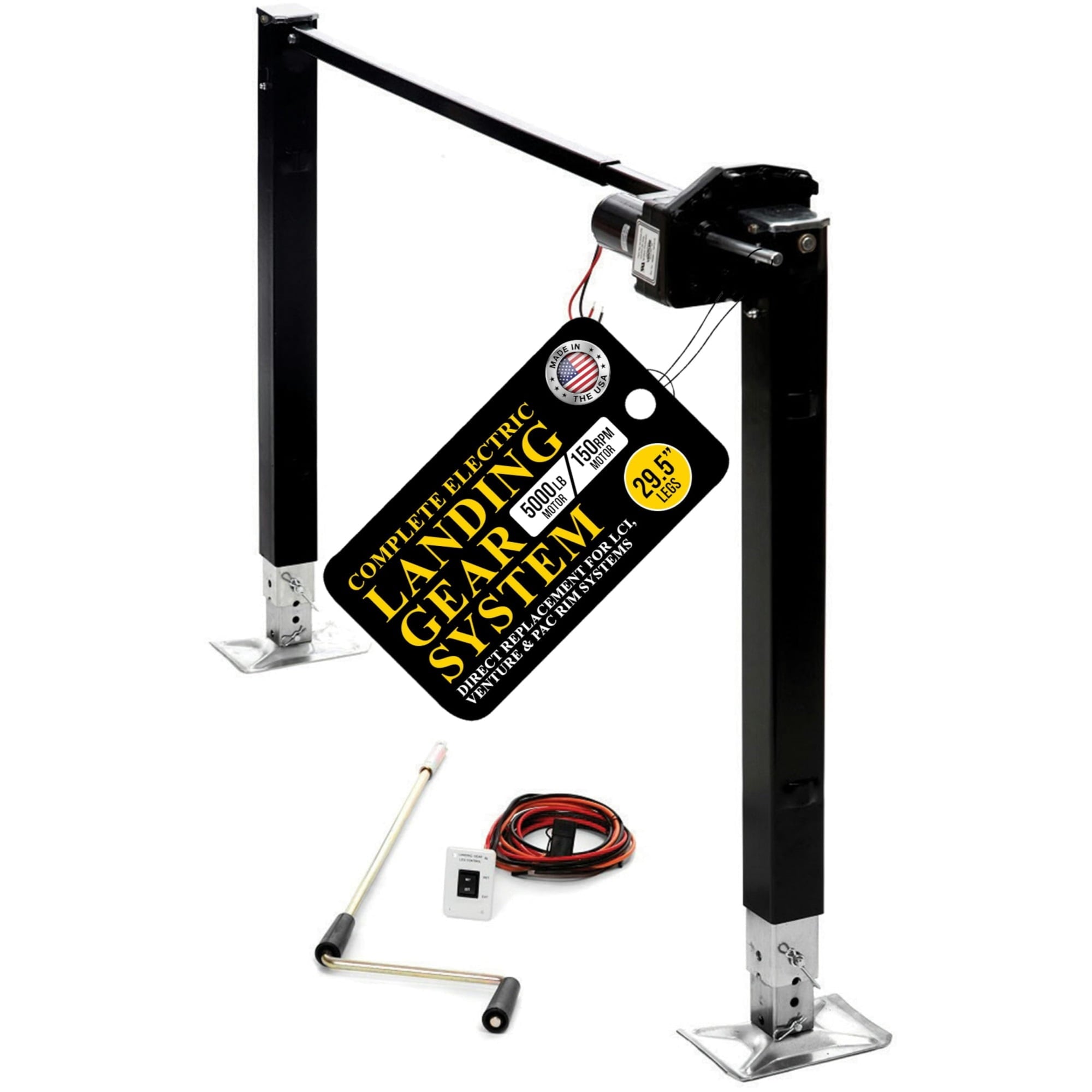29 1/2' Landing Gear W/6500# Motor