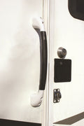 Soft Touch Grab Bar  Wht