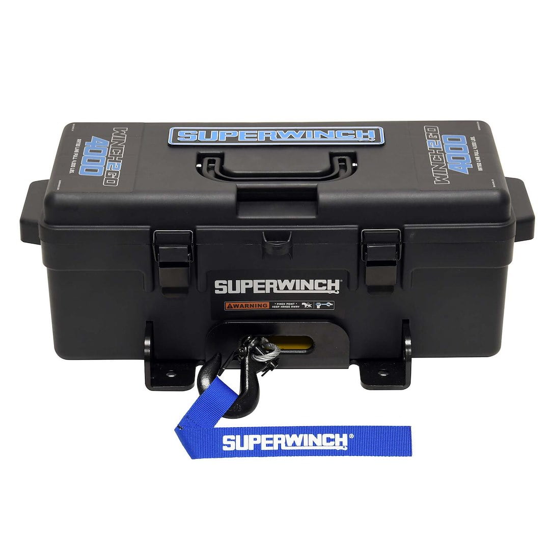 4 000LB 12V W/Wire Rope