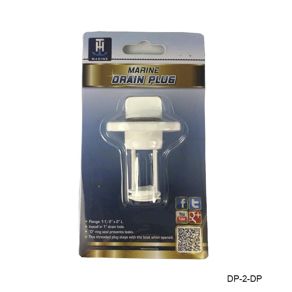 White Drain Plug