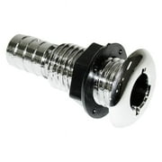 Thru-Hull 3/4" Chrome