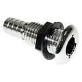 Thru-Hull 1 1/8" Chrome