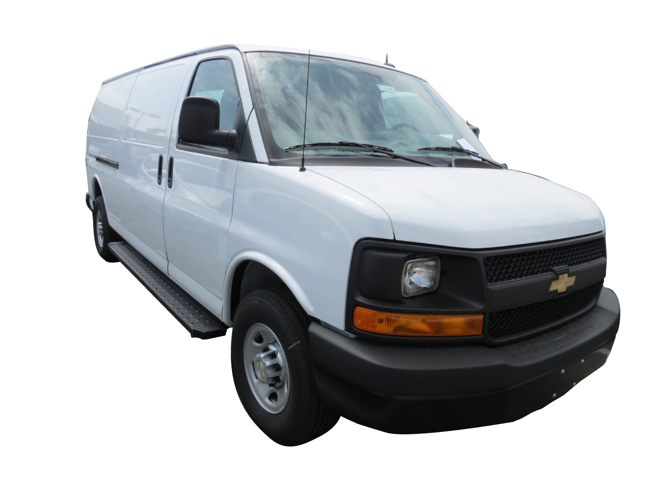 RUNNING BOARD VAN BLACK